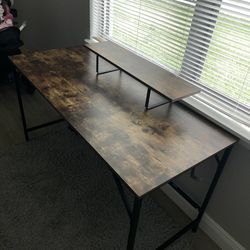 Wooden/Metal Desk