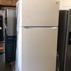 LG LTCS24223W 23.8 Cu. Ft. White Top Freezer Refrigerator-Energy Star