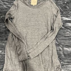 Chaser grey long sleeve top Size M