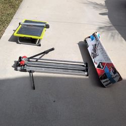 Tile Cutter And Wet Saw