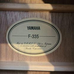 Yamaha F-335 Acoustic Guitar