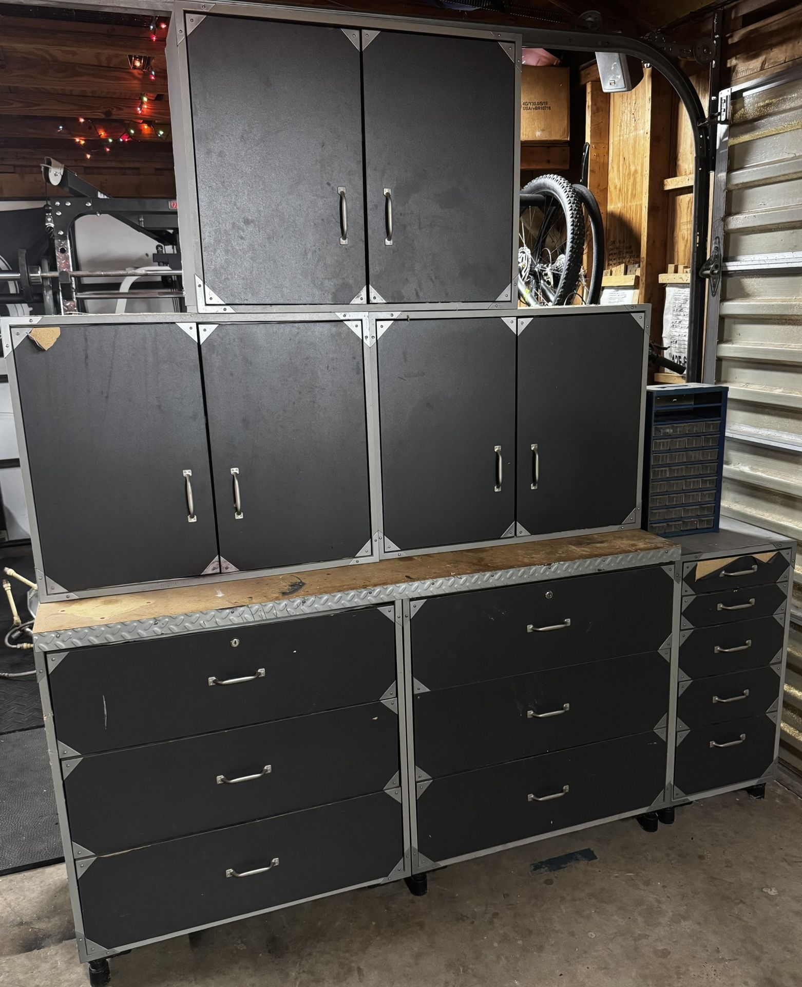 Garage Cabinet Set