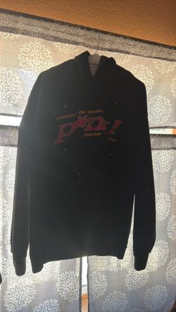 Spider hoodie black size L