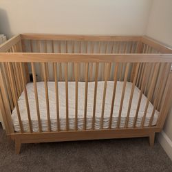 Baby Crib Pottery Barn With Matress 