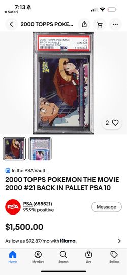 World Record - Vintage Pokémon - CGC