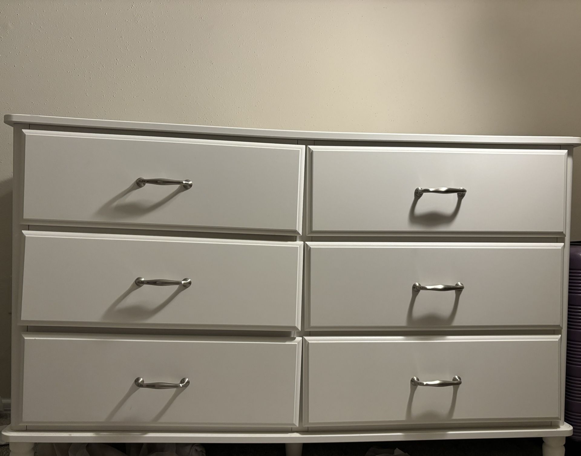 White IKEA Six-Drawer Dresser - Excellent Condition