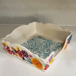 Floral Decor Napkin Tray kitchen decor