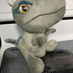 Rare Jurassic World Tour Baby Blue plush