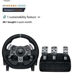 Xbox steering Wheel And Pedals 