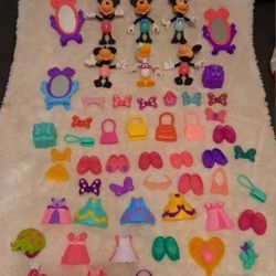Minnie Mouse Play Set And Minnie Mouse Dress UP