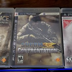 Ps3 Game Lot (Prices Vary)