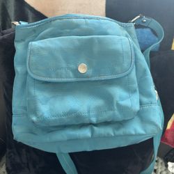 Coach  Turquoise  Crossbody 