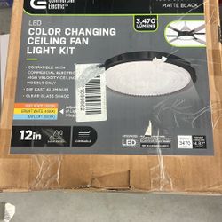 COLOR CHANGING CEILING FAN LIGHT KIT