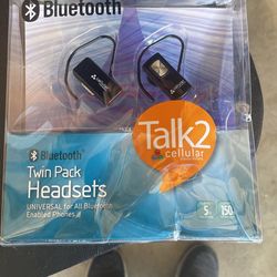 Cellular Wireless Twin pack Headsets