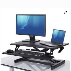 Seville Classics airLIFT PRO Adjustable Sit-Stand Desk