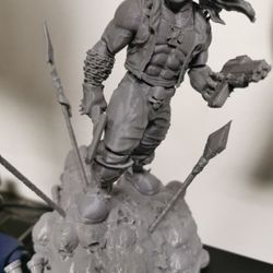 Lobo Figure (3d Printed )