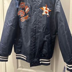Astros Authentic Starter Jacket Medium