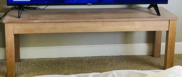 TV table with storage