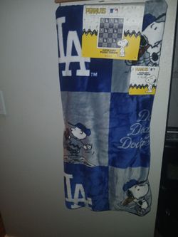 L.A. Dodger Blanket