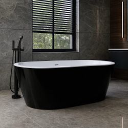 New Bathtub.                                                 Bathroom vanity