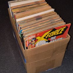 Marvel Comic Books Collection Short Box