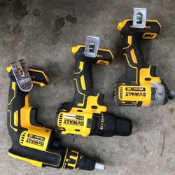 Dewalt XR Impact + XR Drywall + Brushless Drill