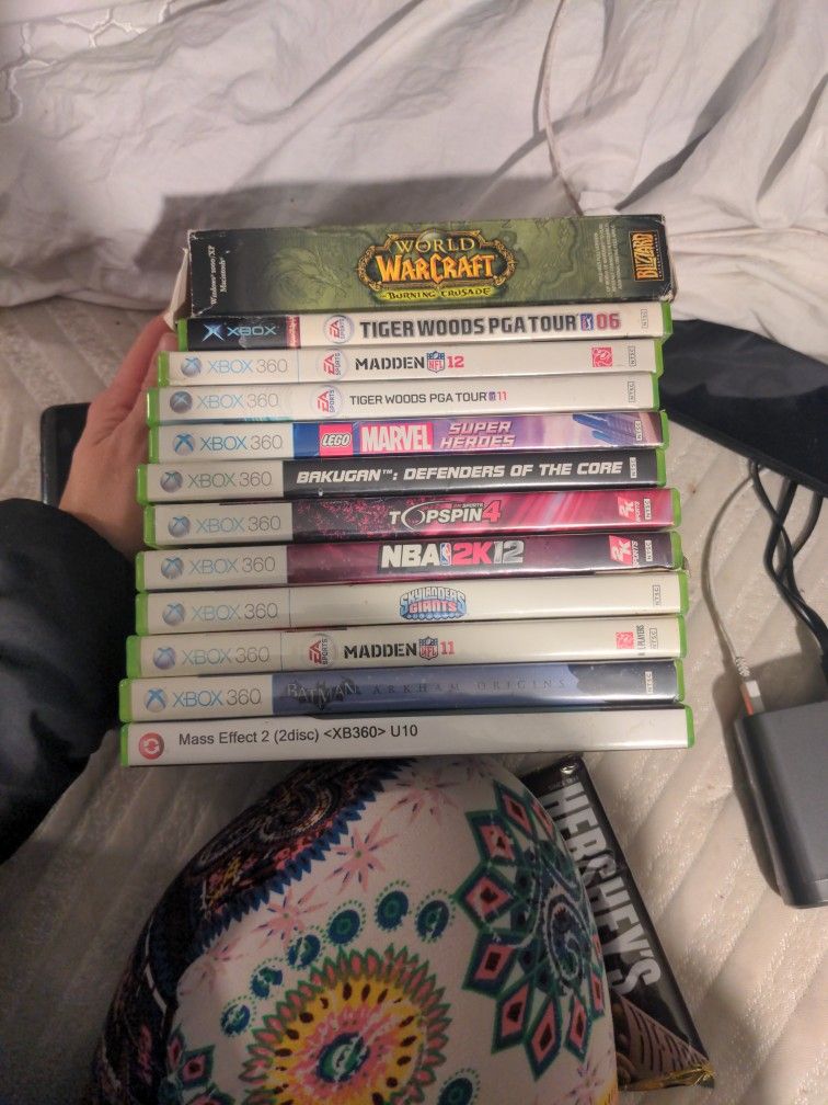 Gently Used Xbox Games