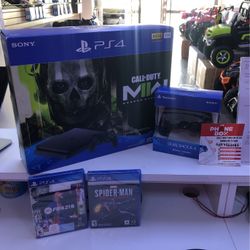 PlayStation PS4 Bundle With Free Extra Game👍🏼 Now Finance With Just $30 Down & Get It Today 