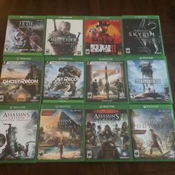 Lot of 12 XBOX ONE games