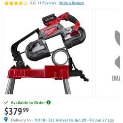 Milwaukee Portable Band Saw Table