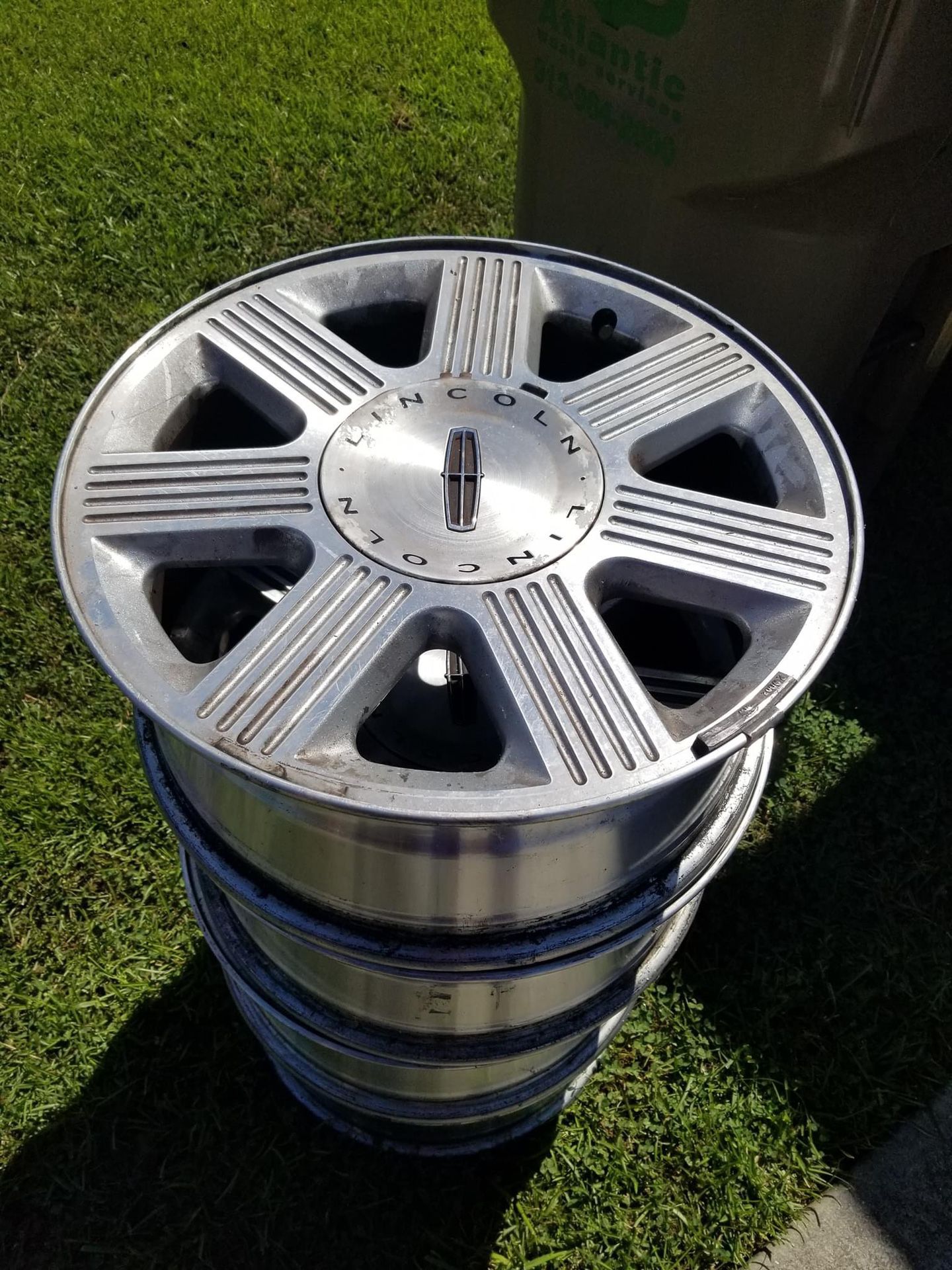 18 INCH LINCOLN RIMS (SET OF 4)