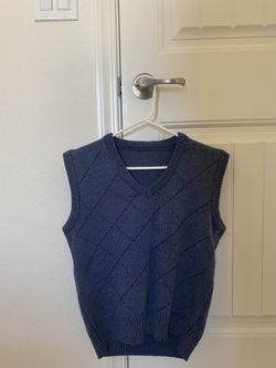 Blue Sweater Vest 