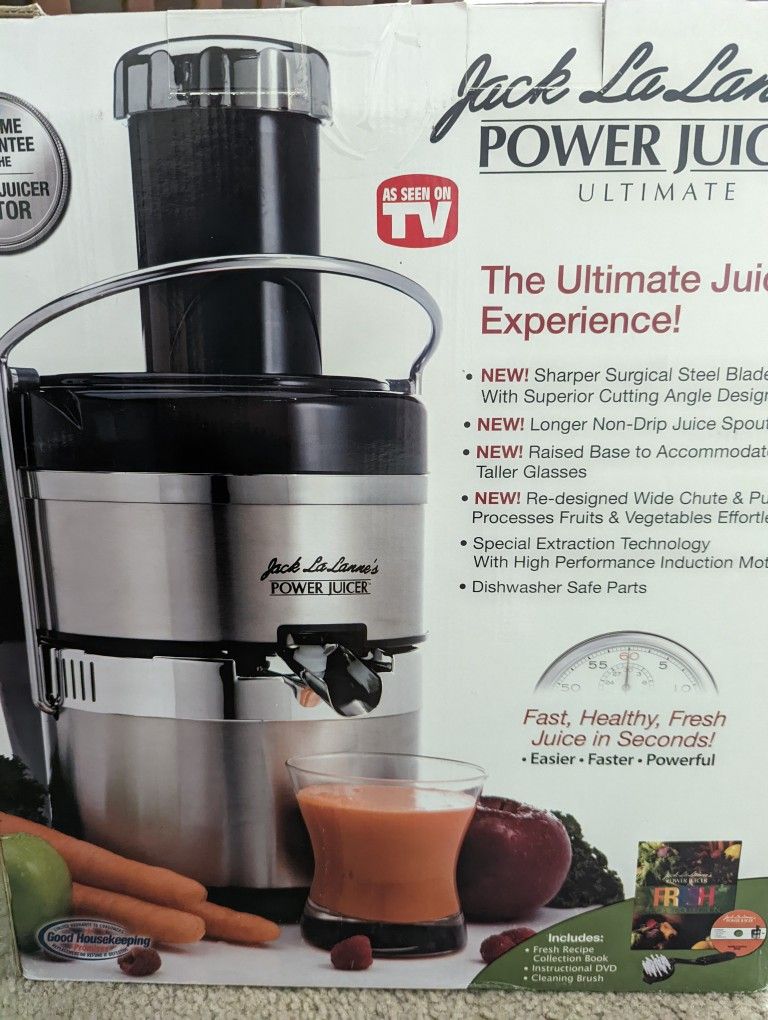 Jack LaLanne s Ultimate Power Juicer for Sale in Los Angeles CA OfferUp