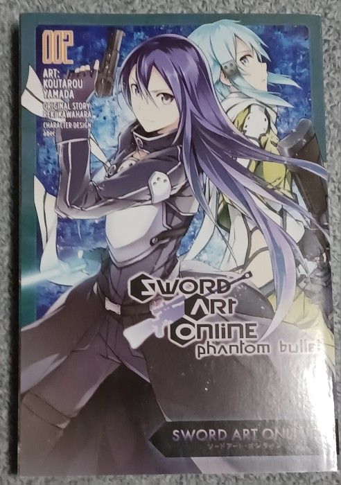 Sword Art Online Book Paperback Phantom Bullet 002 Koutarou