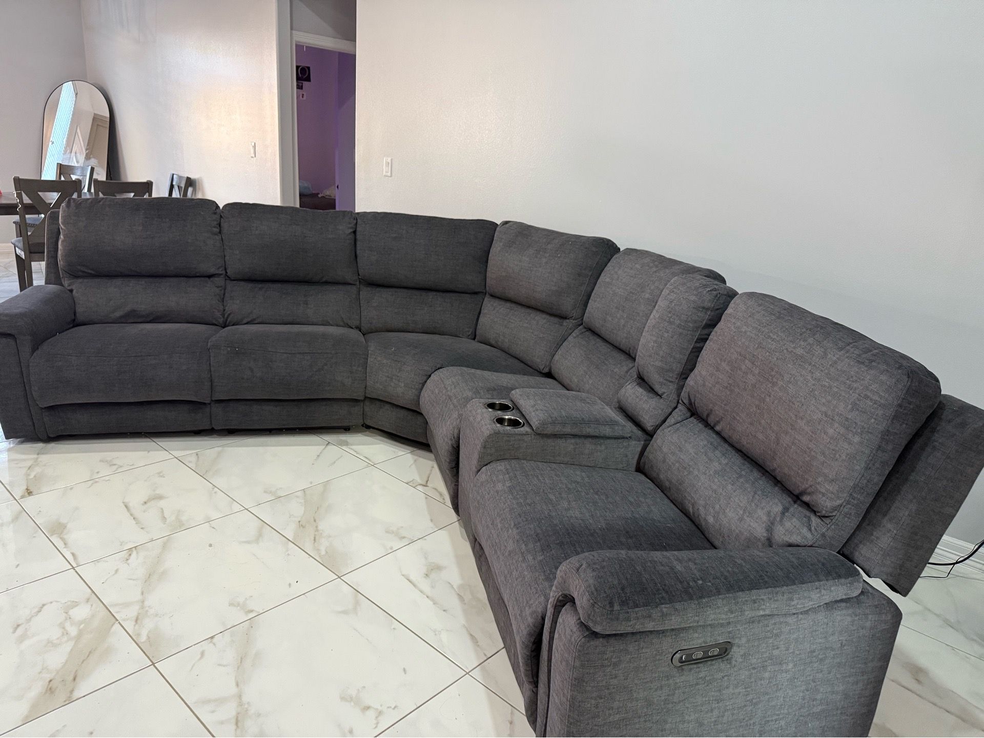 Electric reclining couches