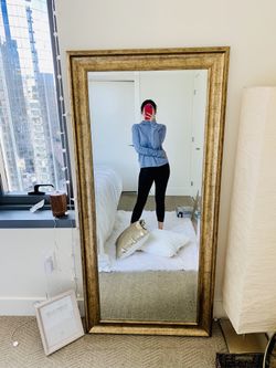 Full Length Gold Mirror