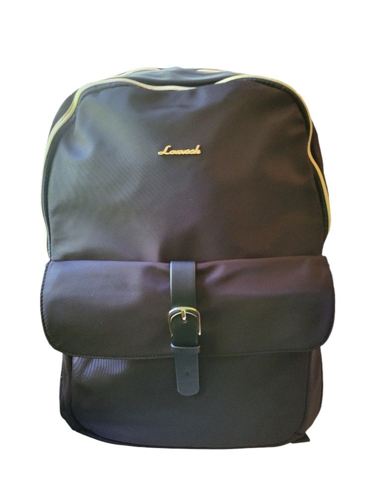 NEW Blk Lovevook Laptop Storage Pockets Backpack Travel School Work Exercise