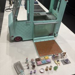 American Girl  Doll Ice Cream Truck 