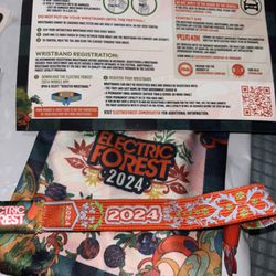1 Electric Forest 2024 Wristband 