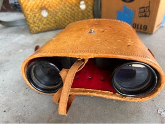 Vintage 7x50 Made in Japan Wide Field Binoculars + Case