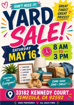 Yard sale