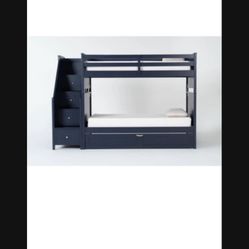 Cherry Wood Bunk Bed