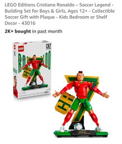 LEGO Editions Cristiano Ronaldo - Soccer Legend - Building Set