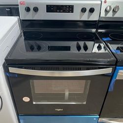 Whirlpool glasstop stainless steel brand new 