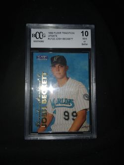 Josh Beckett  ( Rookie Card )