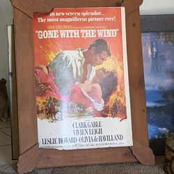 Gone with the wind poster