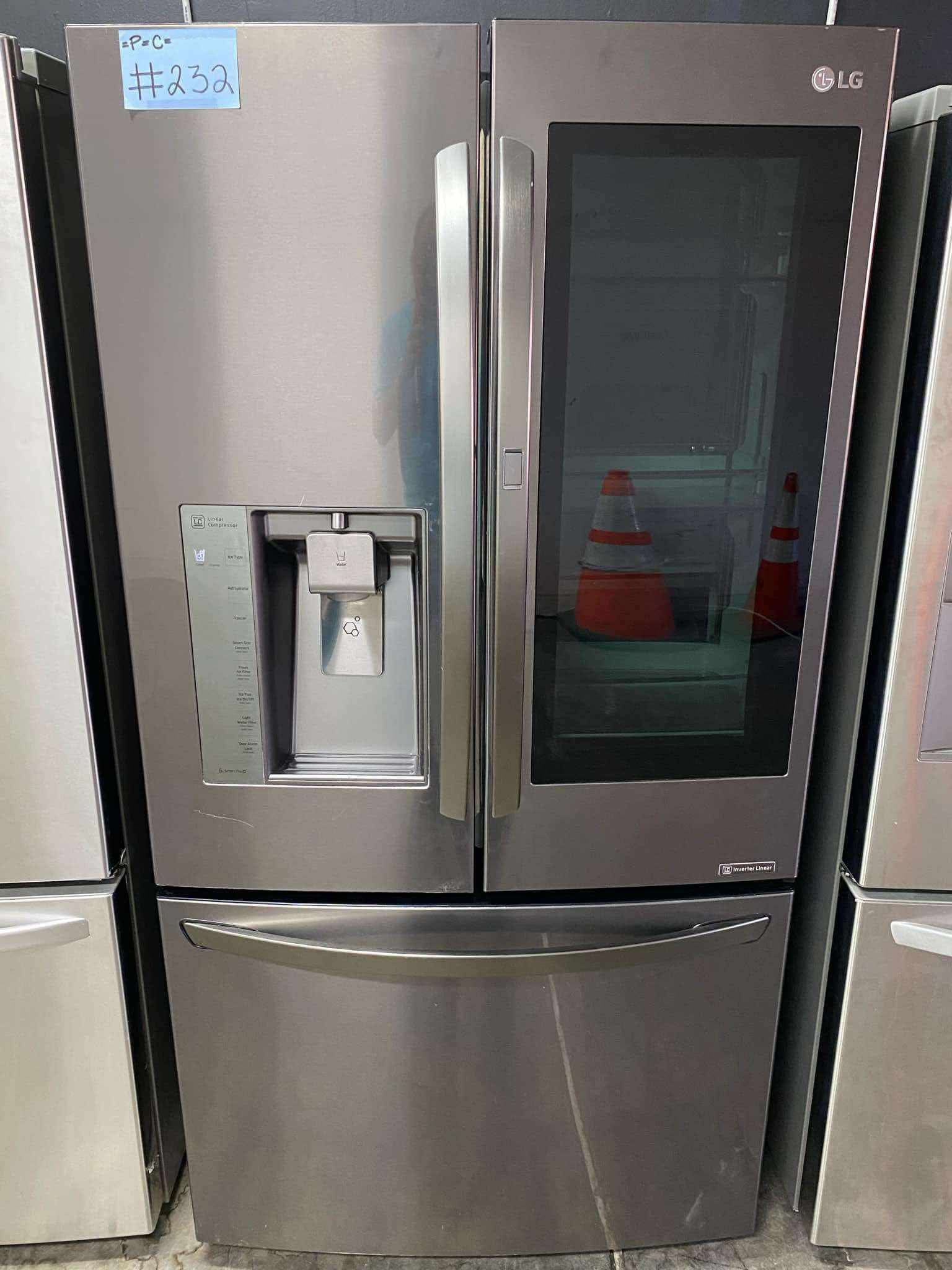 Refrigerator Gray Instaview