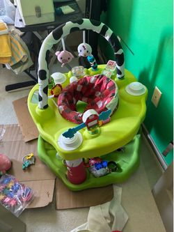 Evenflo ExerSaucer Mega Bouncin' Barnyard activity center $50