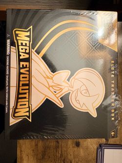 NEW Pokemon Trading Card Game Mega Evolution Elite Trainer Box