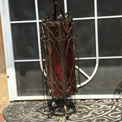 Restored 1960s Gothic Style Lamp 